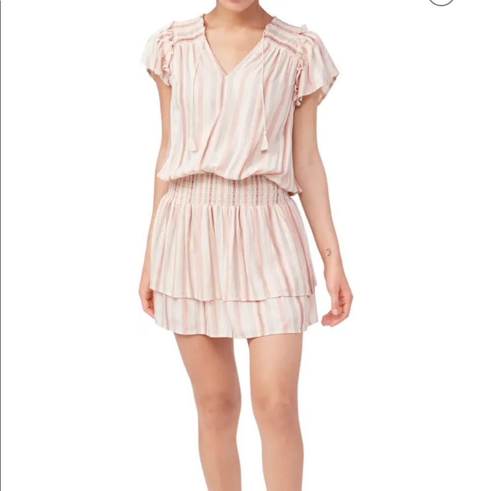 New Paige ruffle minidress